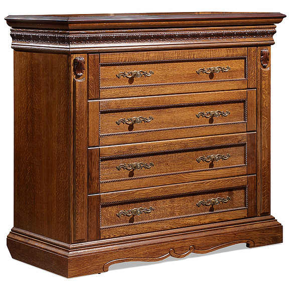 Комод «Милана 11с» П294.11с, Цвет: Черешня