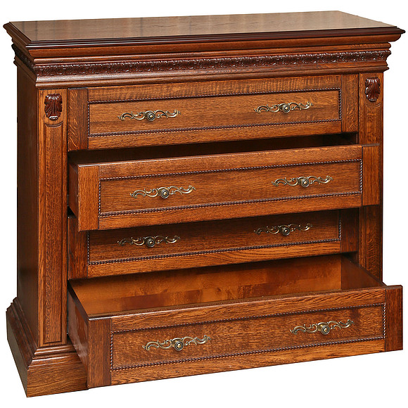 Комод «Милана 11с» П294.11с, Цвет: Черешня