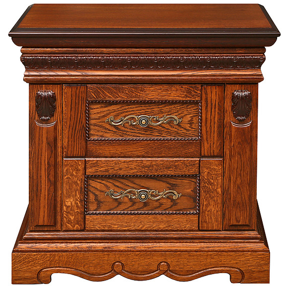 Тумба прикроватная «Милана 03с» П294.03с, Цвет: Черешня