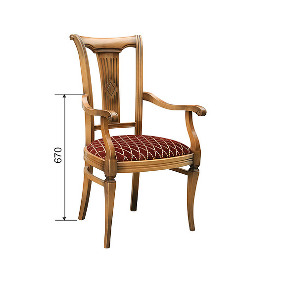 Стул «Премиум» П3024/А, Материал: ткань, Цвет: Дуб рустикаль с патинированием