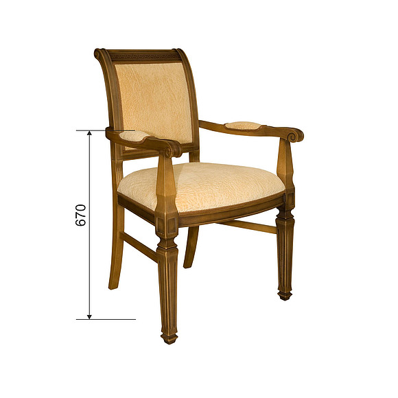 Стул «Премиум» П3023/А, Материал: ткань, Цвет: Дуб рустикаль с патинированием