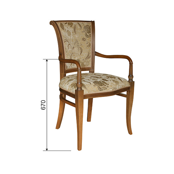 Стул «Премиум» П8012/А, Материал: ткань, Цвет: Дуб рустикаль с патинированием