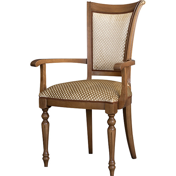 Стул «Идальго 1А/2» П167-04, Материал: ткань, Цвет: Дуб рустикаль с патинированием