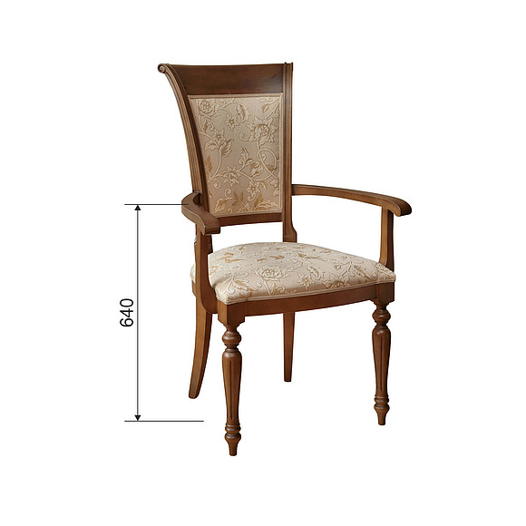 Стул «Идальго 1А/2» П167-04, Материал: ткань, Цвет: Дуб рустикаль с патинированием