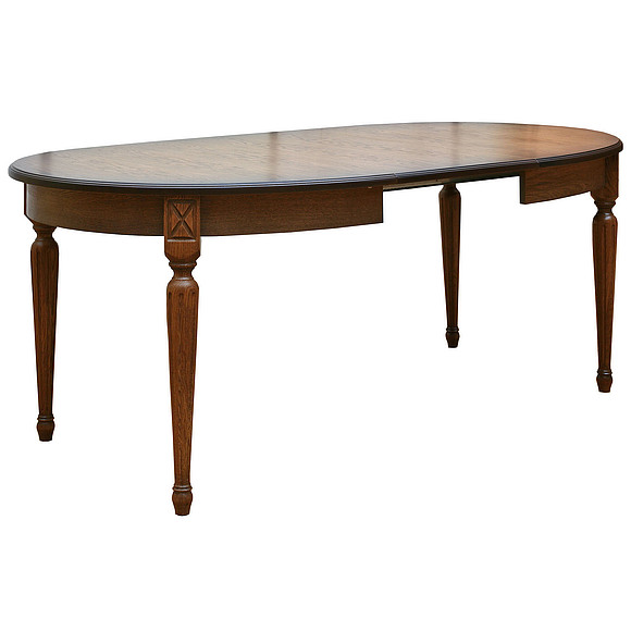 Стол «Верди 10» П313.01, Цвет: Дуб рустикаль с патинированием