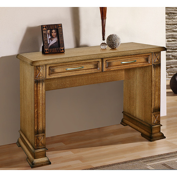 Стол «Верди Люкс» П434.16, Цвет: Дуб рустикаль с патинированием