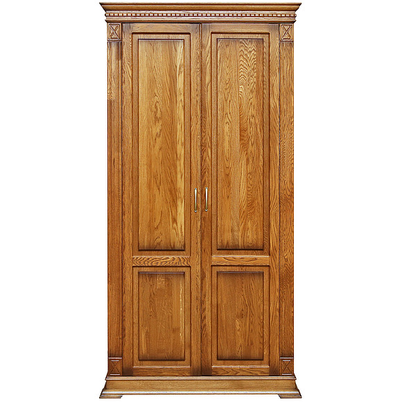 Шкаф для одежды «Верди Люкс» П433.10, Цвет: Дуб рустикаль с патинированием