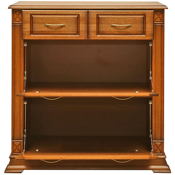 Тумба для обуви «Верди Люкс» П433.21, Цвет: Дуб рустикаль с патинированием