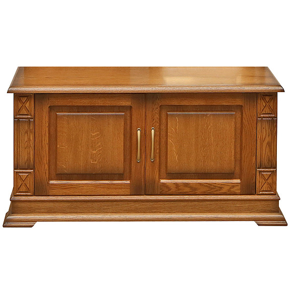 Тумба для обуви «Верди Люкс» П433.25, Цвет: Дуб рустикаль с патинированием, Механизм трансформации: без механизма