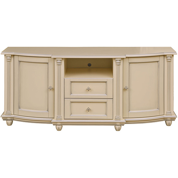 Тумба «Валенсия ТВ3» П244.29, Цвет: Античная темпера с серебром