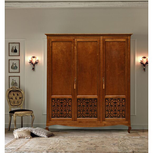 Шкаф «Видана Люкс» П445.01, Цвет: Коньяк