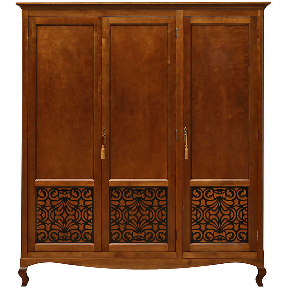 Шкаф «Видана Люкс» П445.01, Цвет: Коньяк