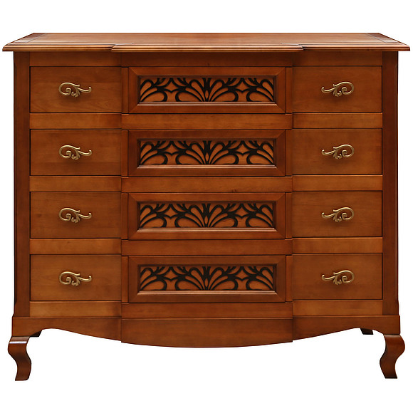 Комод «Видана Люкс» П445.03, Цвет: Коньяк