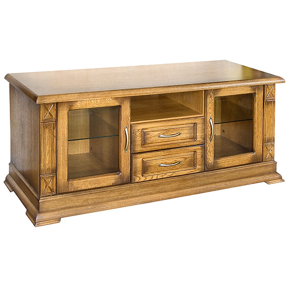 Тумба «Верди Люкс ТВ2» П487.09, Цвет: Дуб рустикаль с патинированием