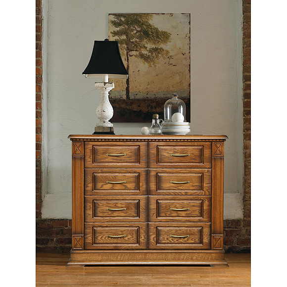 Комод «Верди Люкс» П434.02, Цвет: Дуб рустикаль с патинированием