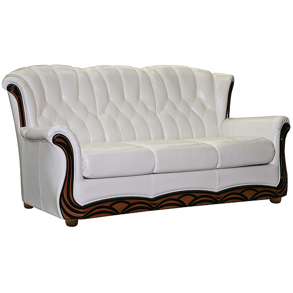 3-х местный диван «Европа» (3м), Материал: натуральная кожа, Группа ткани: 120 группа, Механизм трансформации: с механизмом