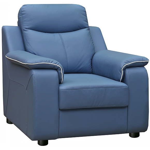 Кресло «Люксор» (12), Материал: натуральная кожа, Группа ткани: 120 группа, Механизм трансформации: без механизма