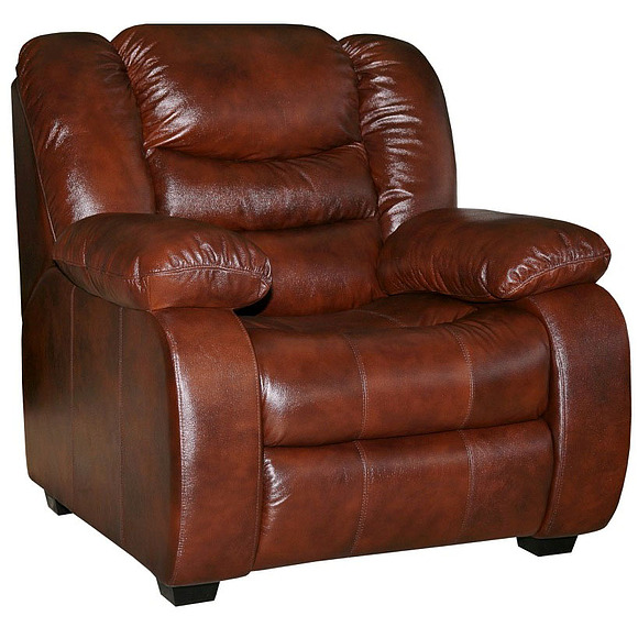 Кресло «Манчестер 1» (12), Материал: натуральная кожа, Группа ткани: 115 группа