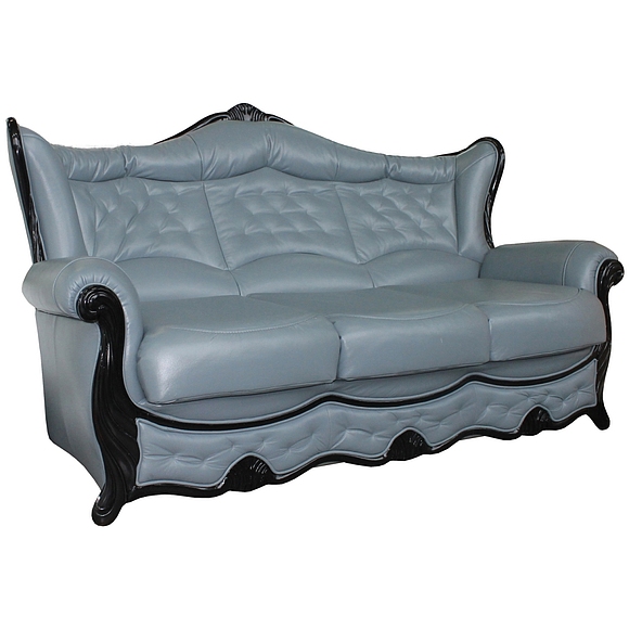 3-х местный диван «Патриция» (3м), Материал: натуральная кожа, Группа ткани: 120 группа, Механизм трансформации: с механизмом