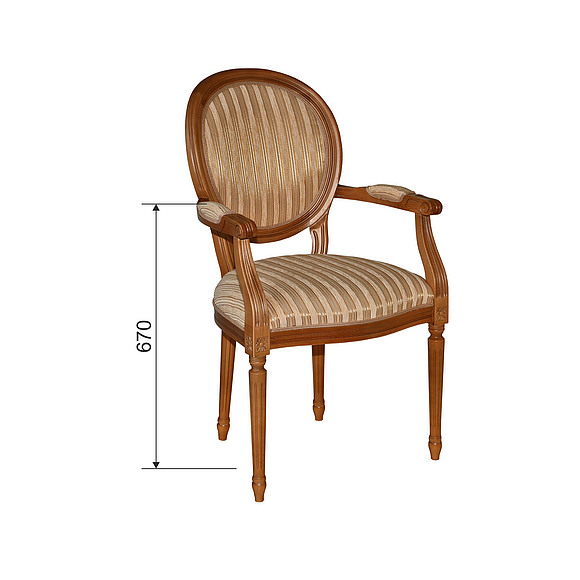 Стул «Премиум» П3100/А, Материал: ткань, Цвет: Дуб рустикаль с патинированием