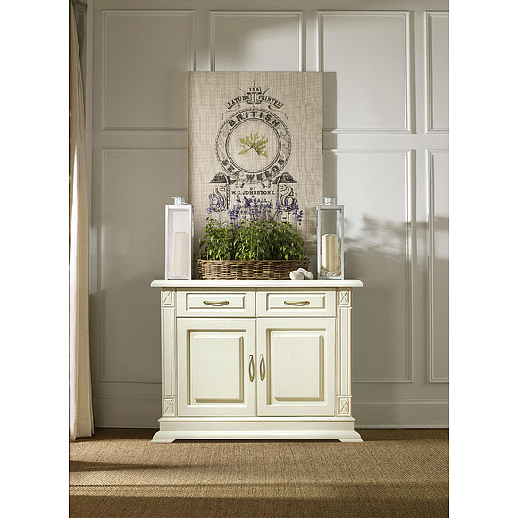 Тумба «Верди Люкс 2» П487.02, Цвет: Слоновая кость