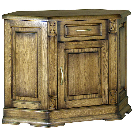 Тумба «Верди Люкс 1у» П487.01, Цвет: Дуб рустикаль с патинированием (tumba_verdi_1u_p487_01_dub_rustikal_patinir_2.jpg) Тумба «Верди Люкс 1у» П487.01, Цвет: Дуб рустикаль с патинированием