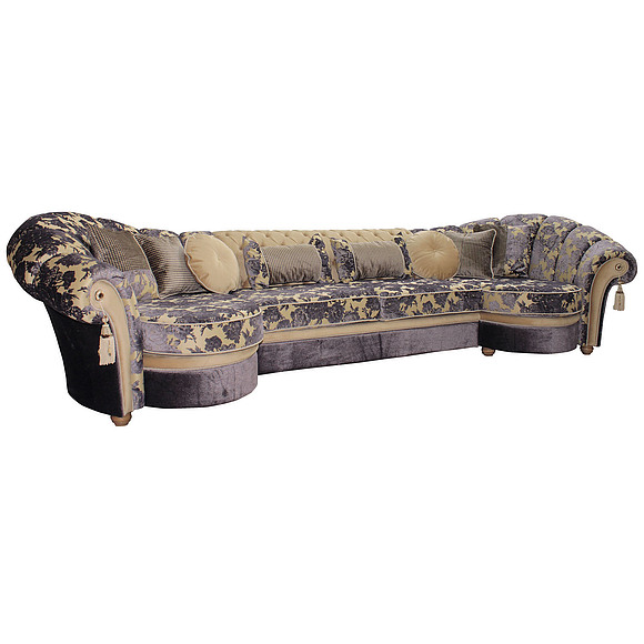 Угловой диван «Мадлен» (4L30м4R), Материал: ткань, Группа ткани: 25 группа, Механизм трансформации: с механизмом