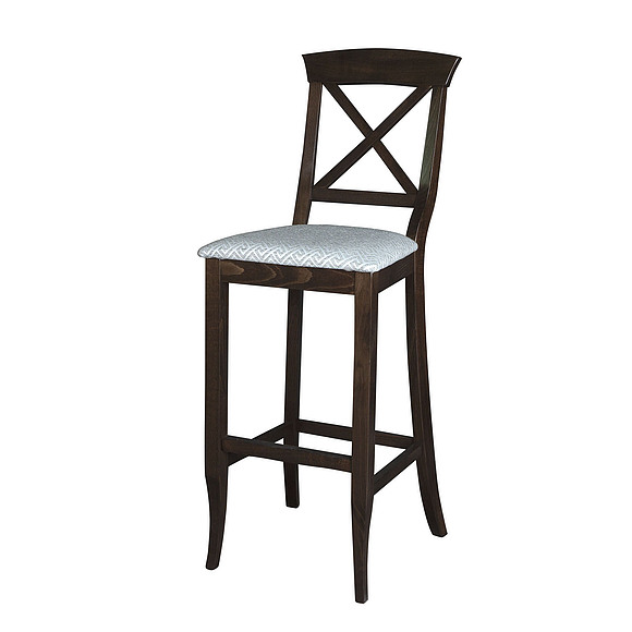 Стул барный «Рустикаль» П502-00, Цвет: Венге