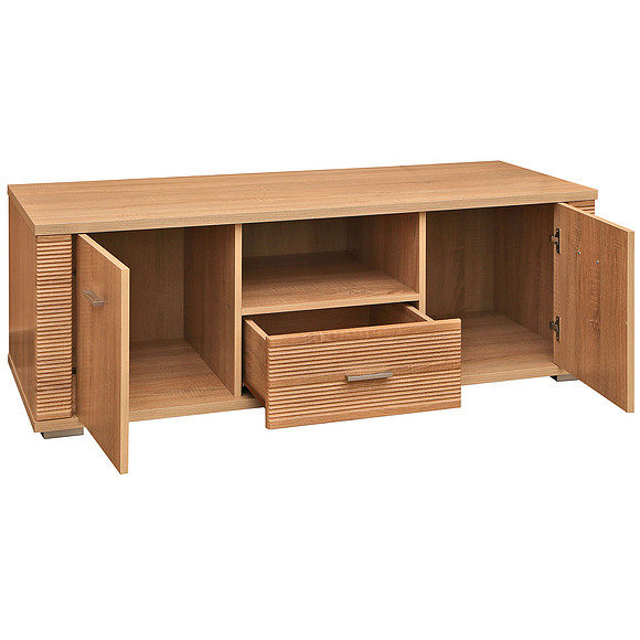 Тумба под ТВ «Гресс» П501.02, Цвет: Дуб Сонома светлый