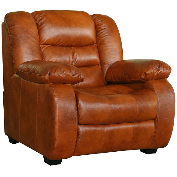 Кресло «Манчестер 1» (12), Материал: натуральная кожа, Группа ткани: 120 группа