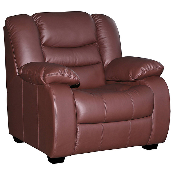 Кресло «Манчестер 1» (12), Материал: натуральная кожа, Группа ткани: 120 группа