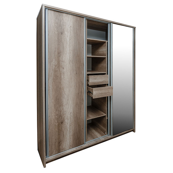 Шкаф-купе «Глобус» П038.1803, Цвет: Сосна карелия