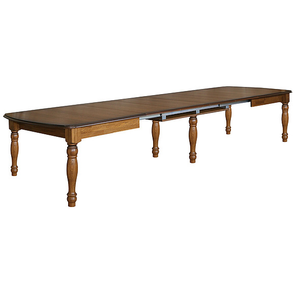 Стол «Верди 38» П394.10, Цвет: Дуб рустикаль с патинированием