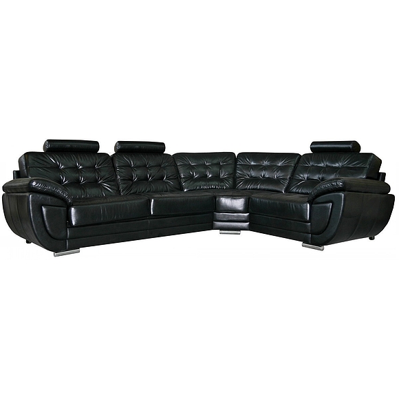 Угловой диван «Редфорд» (3мL/R901R/L), Материал: натуральная кожа, Группа ткани: 120 группа