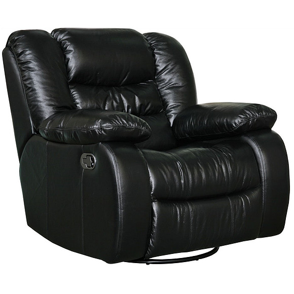 Кресло-реклайнер «Манчестер 1» (1Р), Материал: натуральная кожа, Группа ткани: 120 группа