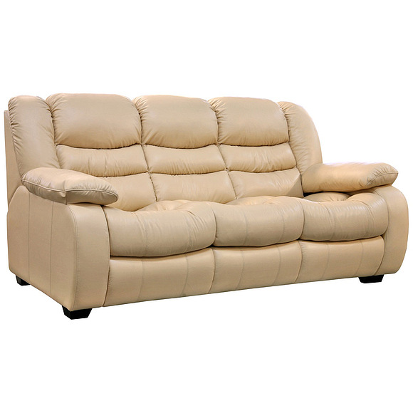 3-х местный диван «Манчестер 1» (3м), Материал: натуральная кожа, Группа ткани: 140 группа