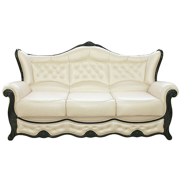 3-х местный диван «Патриция» (3м), Материал: натуральная кожа, Группа ткани: 140 группа, Механизм трансформации: с механизмом