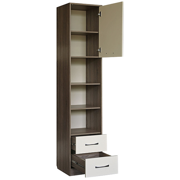 Шкаф комбинированный «Бритиш» П551.01, Материал: ДСП ламинированная