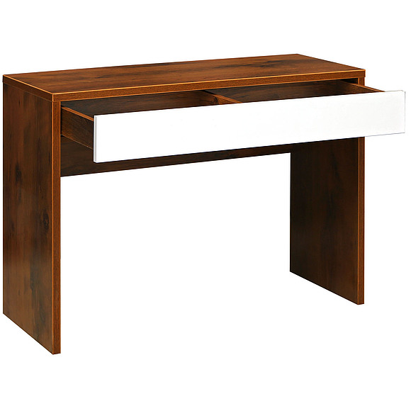 Стол туалетный «Монако» П528.06, Цвет: Дуб Саттер+Белый глянец