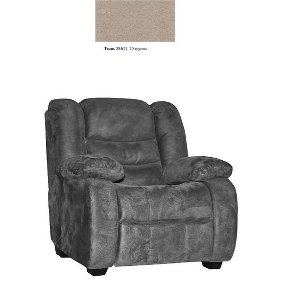 Кресло «Манчестер 1» (12) - спецпредложение, Материал: ткань, Группа ткани: 20 группа