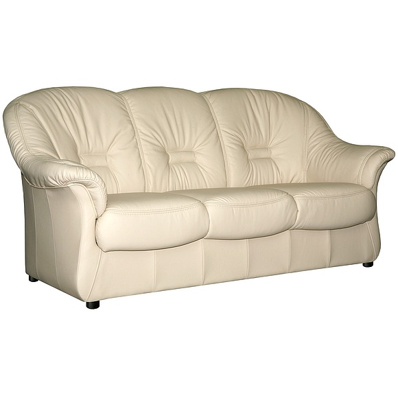 3-х местный диван «Омега» (3м) - спецпредложение, Материал: натуральная кожа, Группа ткани: 120 группа, Механизм трансформации: с механизмом