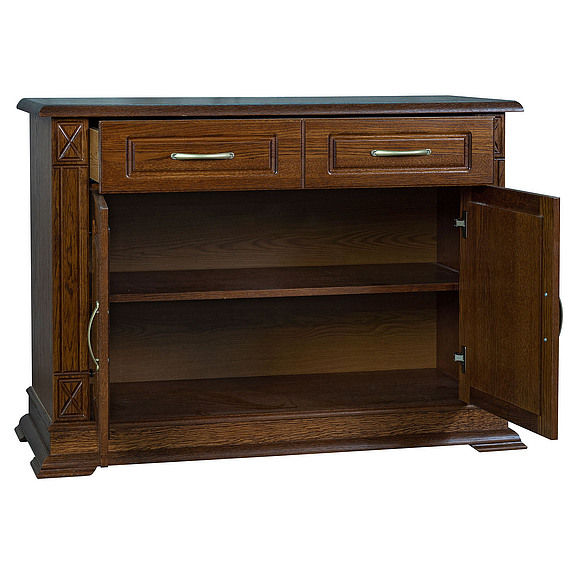 Тумба «Верди Люкс 2» П487.02, Цвет: Черешня (Tumba_VerdiLux2_P487-02_chereshnya_.jpg) Тумба «Верди Люкс 2» П487.02, Цвет: Черешня