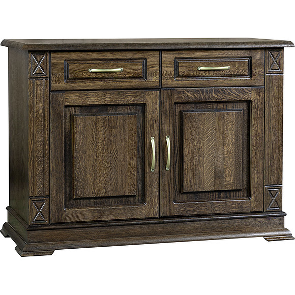 Тумба «Верди Люкс 2» П487.02, Цвет: Венге (Tymba_Verdi_Luks_2_P487-02_venge.jpg) Тумба «Верди Люкс 2» П487.02, Цвет: Венге