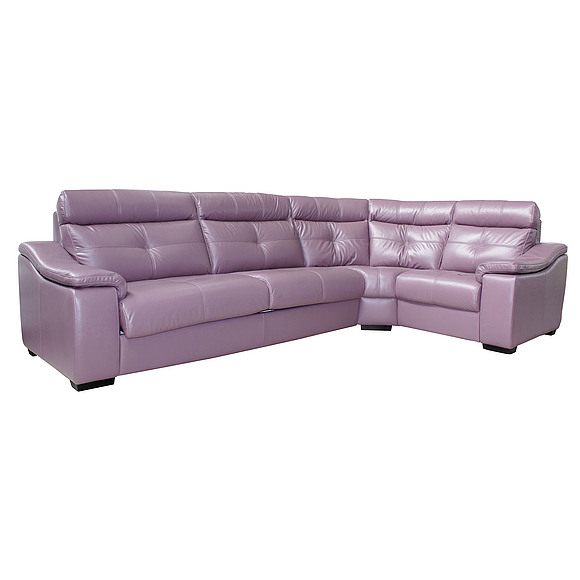 Угловой диван «Мирано» (3мL/R901R/L), Материал: натуральная кожа, Группа ткани: 120 группа