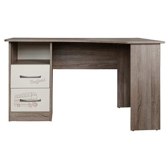 Стол письменный угловой «Бритиш» П551.17, Материал: ДСП ламинированная