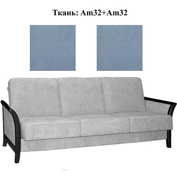3-х местный диван «Канон 1» (3м) - спецпредложение, Материал: ткань, Группа ткани: 19 группа, Механизм трансформации: с механизмом