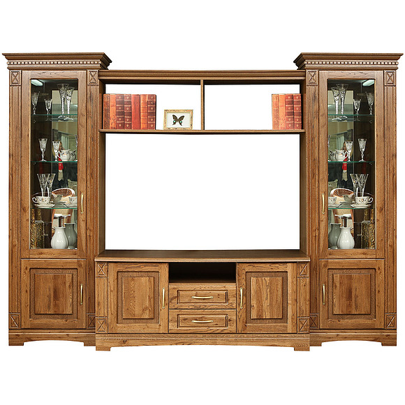 Набор корпусной мебели «Верди Т1» П398.Н1, Цвет: Дуб рустикаль