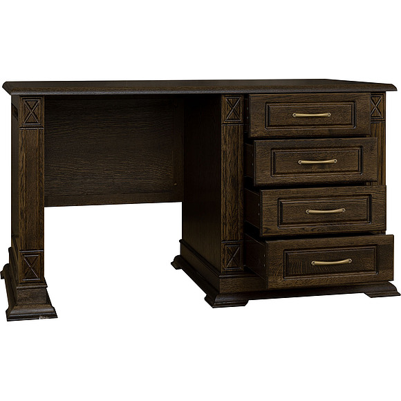 Стол письменный «Верди Люкс 9» П432.14, Цвет: Венге