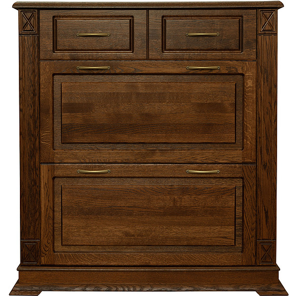 Тумба для обуви «Верди Люкс» П433.21, Цвет: Черешня