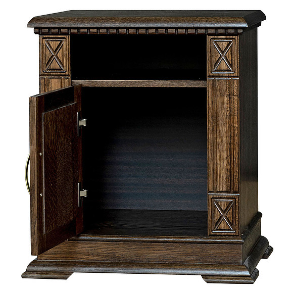 Тумба прикроватная «Верди Люкс» П434.03-1, Цвет: Венге